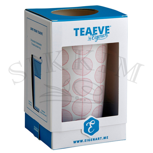 Kubek termiczny JM z zaparzaczem `Leaf` 350ml